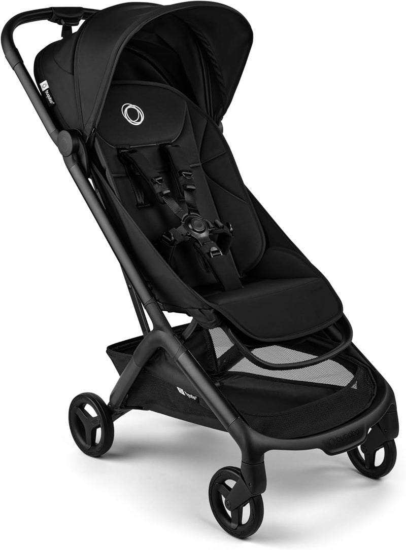 Bugaboo عربة السفر بوجابو باترفلاي 2 - تصميم فائق الصغر وخفيف الوزن وصديق للطائرات باللون الأسود - Image 1